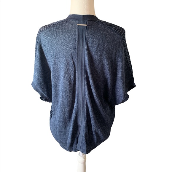Armani Exchange NWT Navy Blue Cardigan - Picture 2 of 6